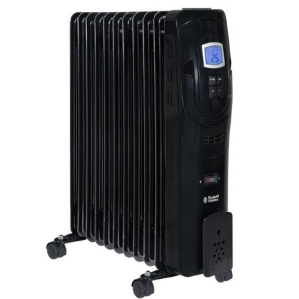 Russell Hobbs 2500W/2.5KW Oil Filled Radiator, 11 Fin Portable Electric Heater