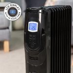 Russell Hobbs 2500W/2.5KW Oil Filled Radiator, 11 Fin Portable Electric Heater