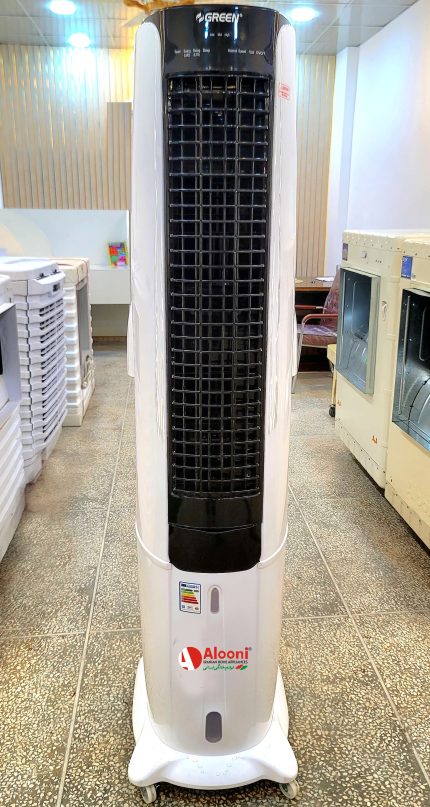 Alooni Green Twin Blower Air Cooler GR-001A JUMBO SIZE | Model 2025